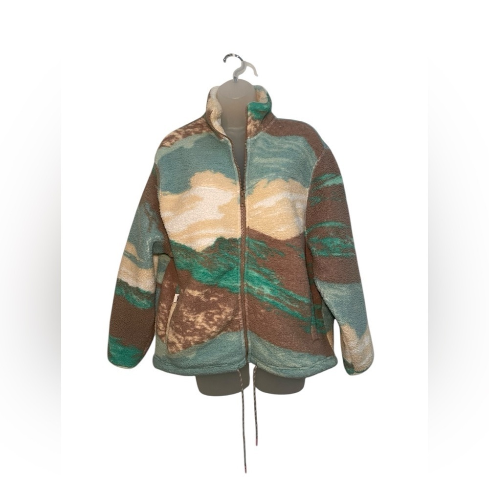 Levi's Atlas Sherpa Fleece Teddy Bear Jacket Women's Small - Picture 3 of 7